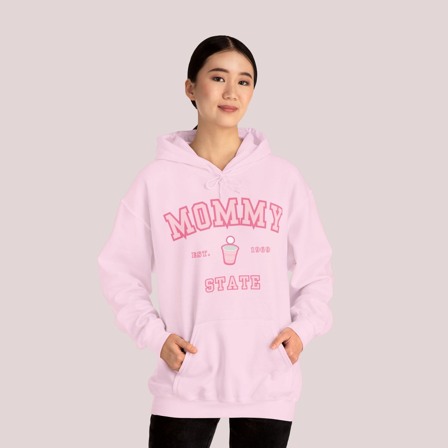 Mommy State | University Hoodie