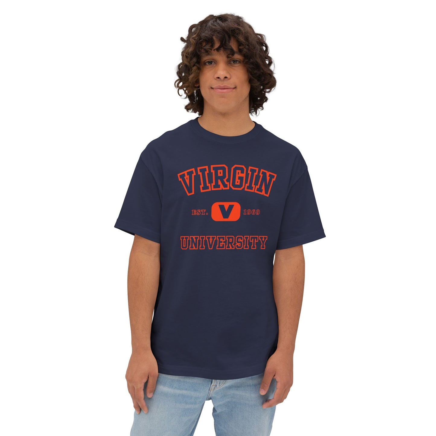 Virgin | University Boxy Tee