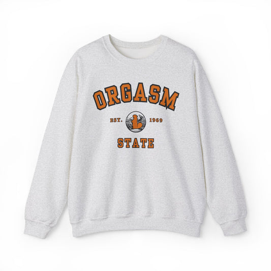 Orgasm State | University Crewneck