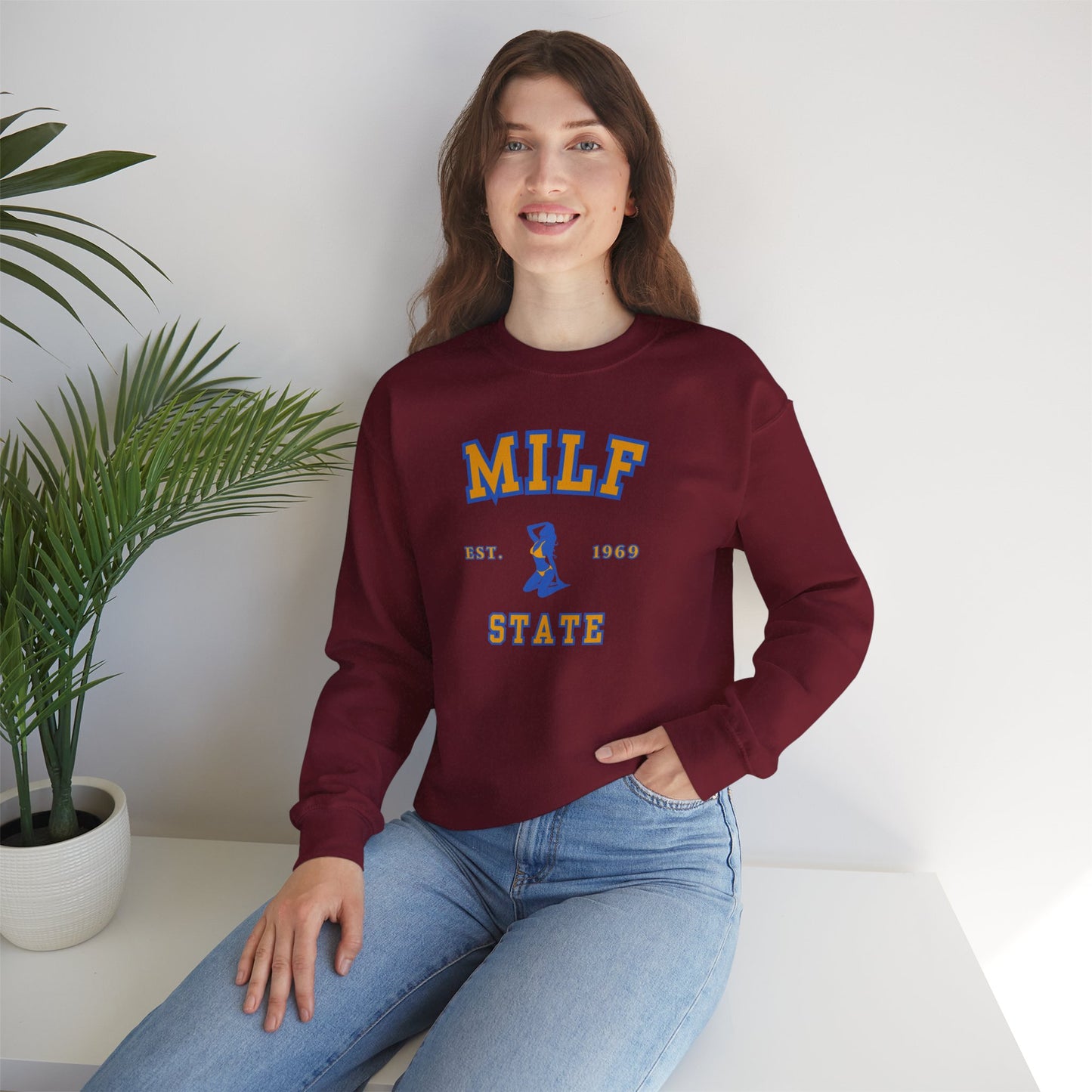 MILF State | University Crewneck