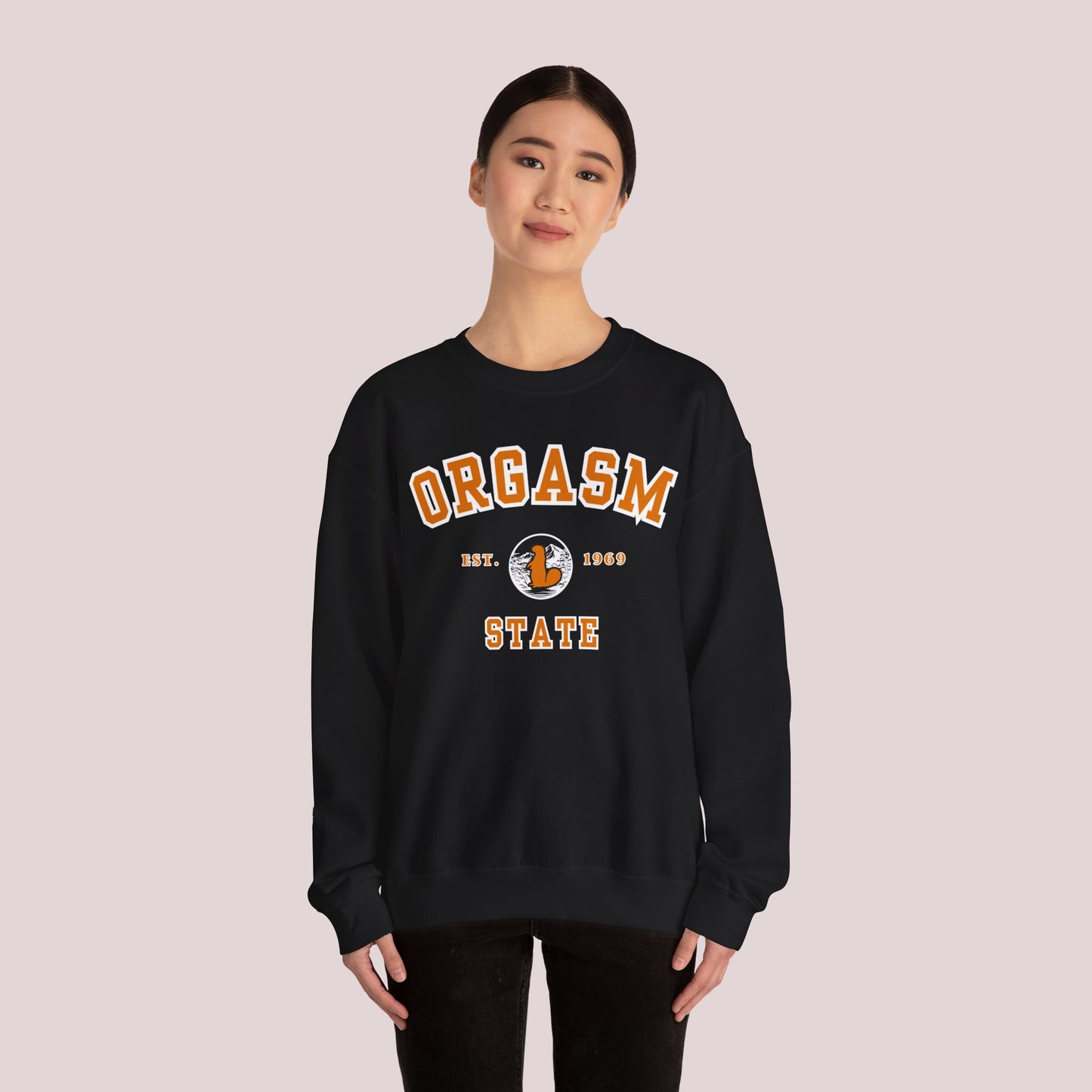 Orgasm State | University Crewneck