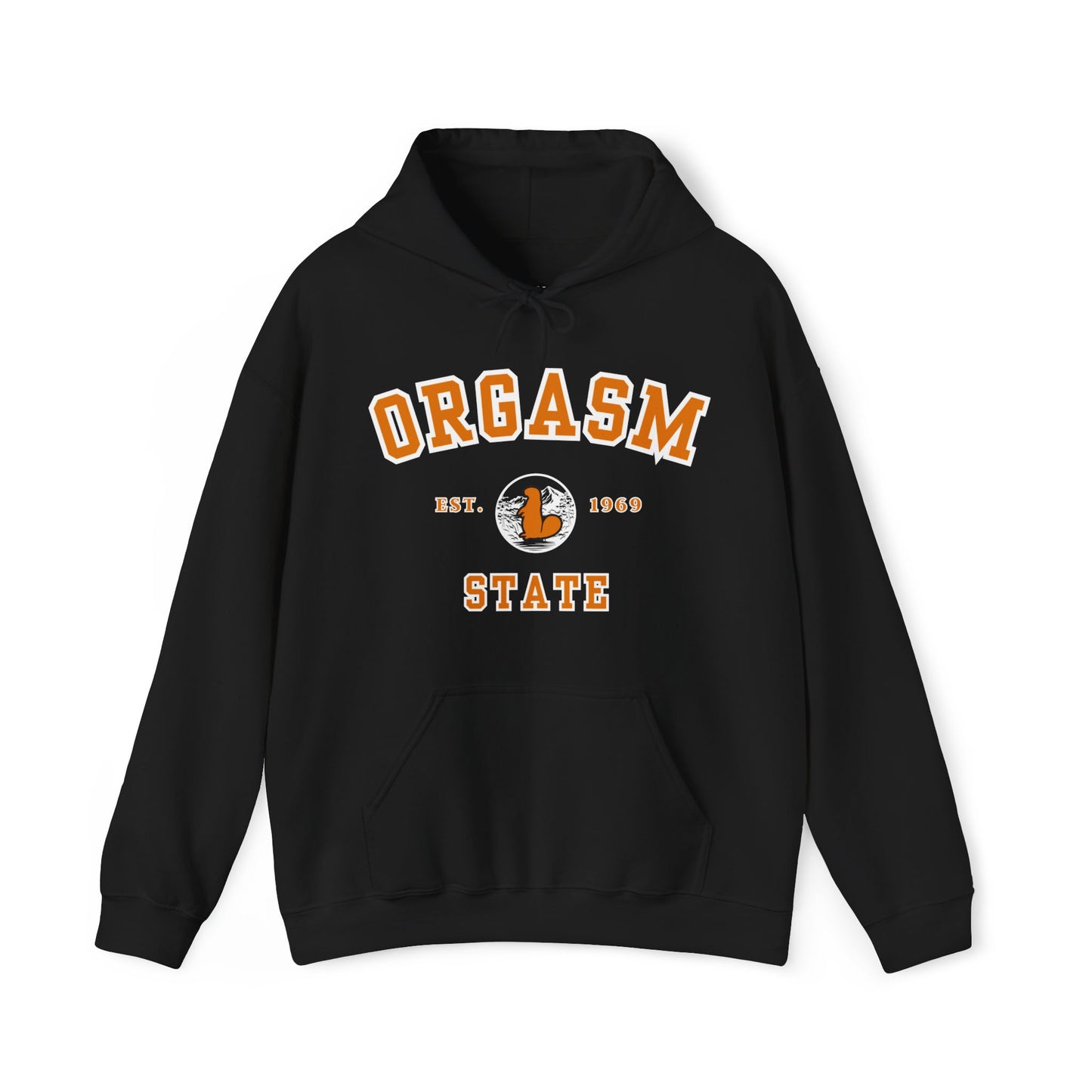 Orgasm State | University Hoodie