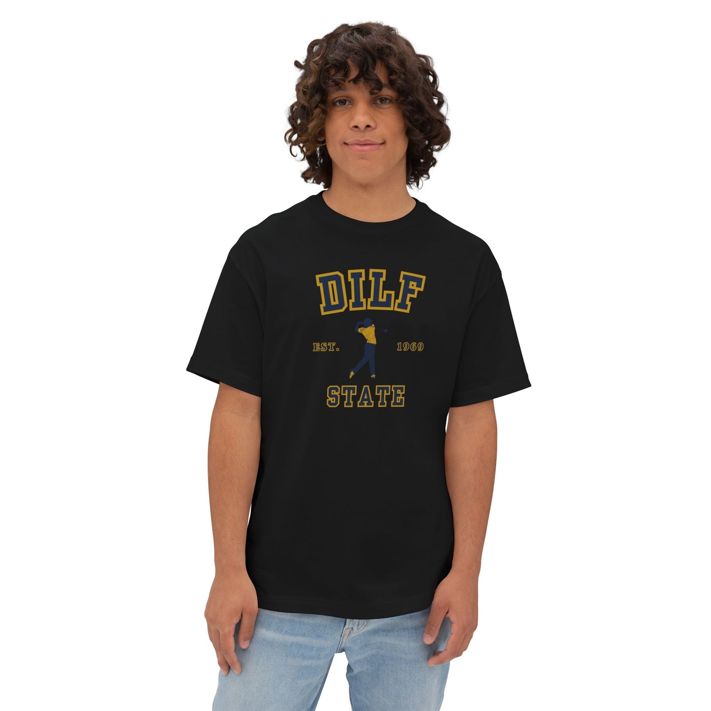 DILF State | University Boxy Tee