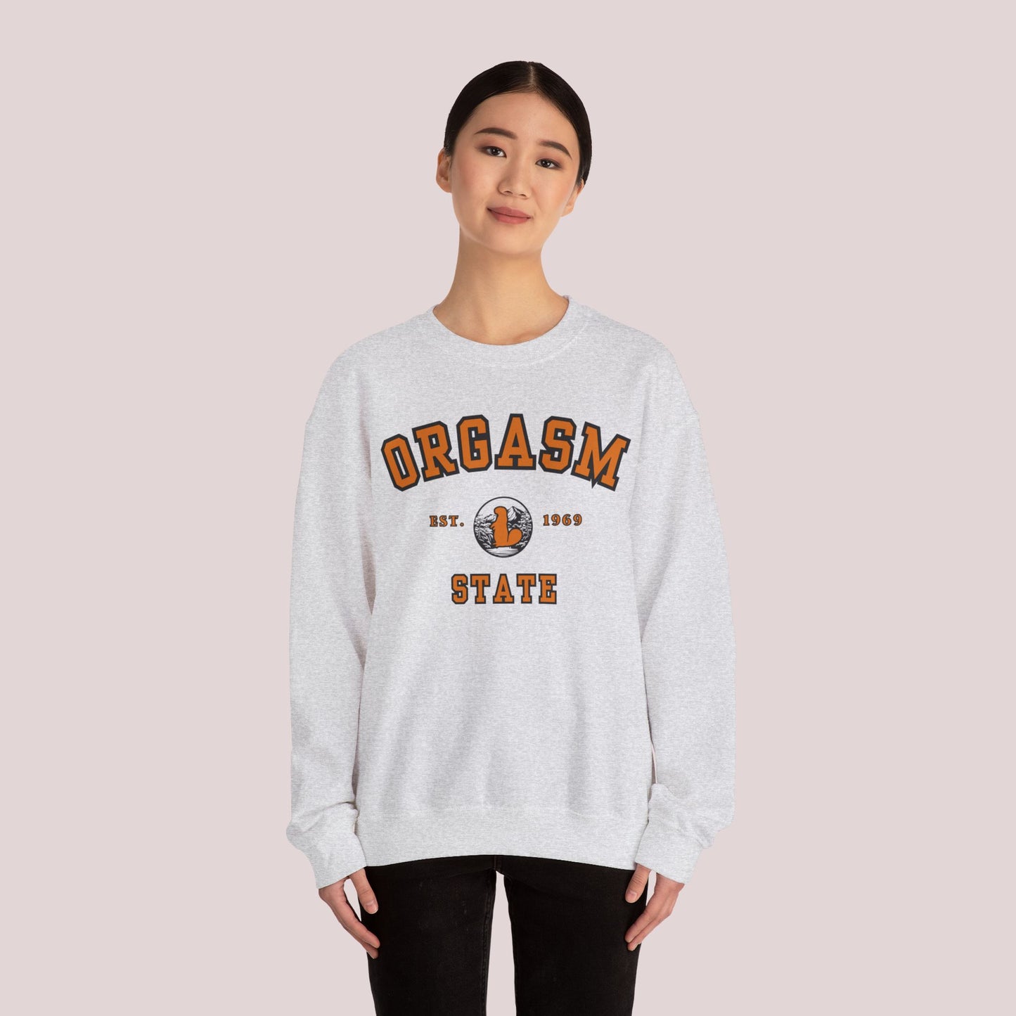 Orgasm State | University Crewneck