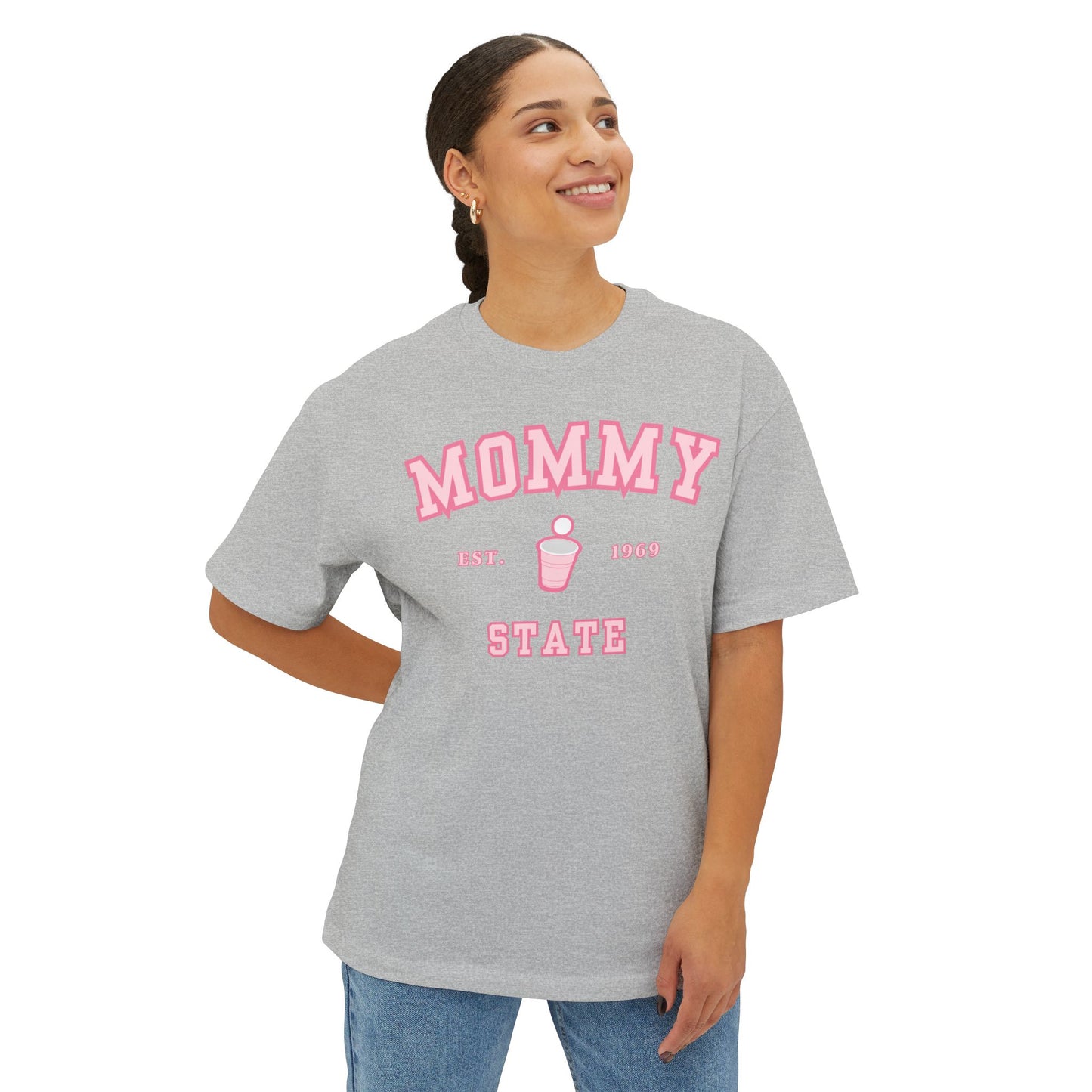 Mommy State | University Boxy Tee