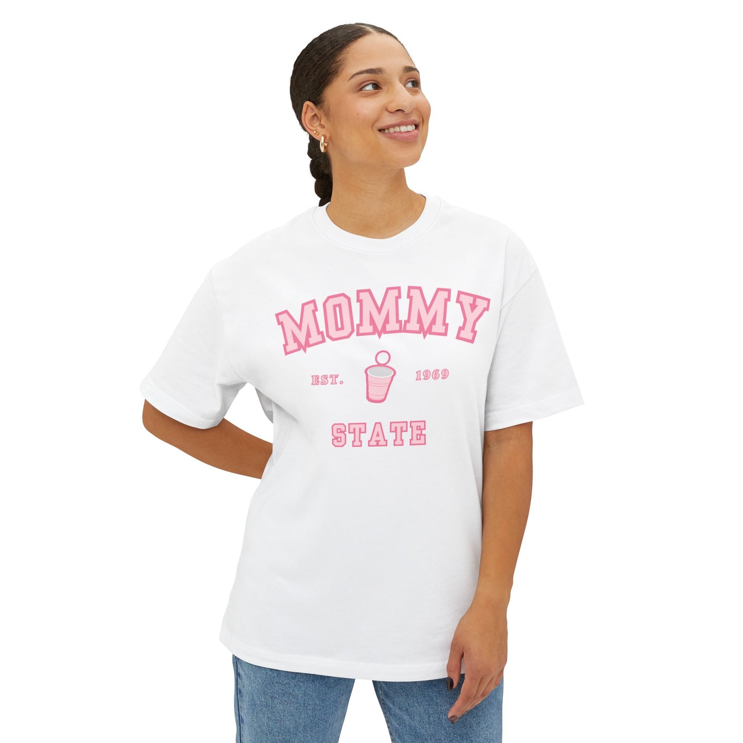 Mommy State | University Boxy Tee