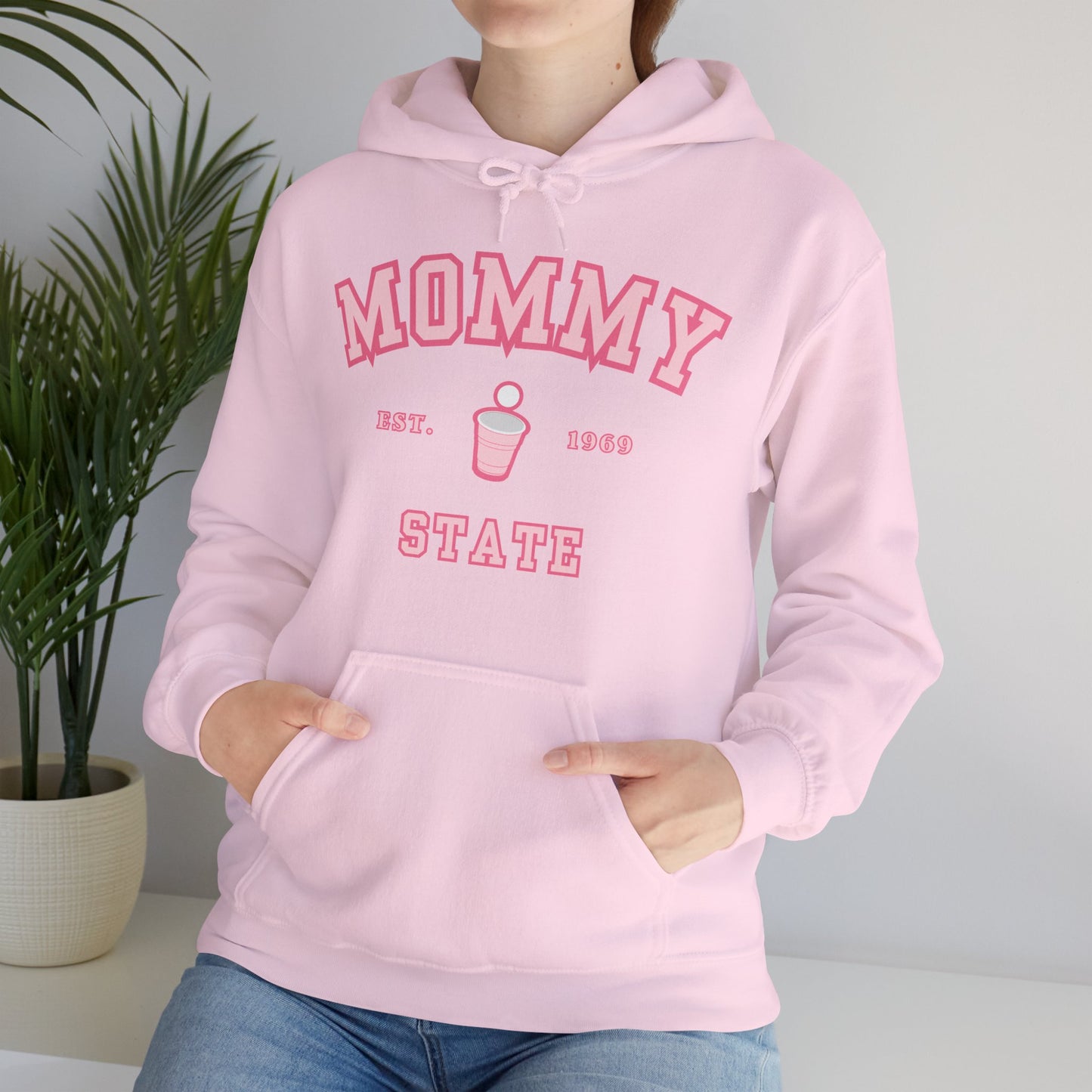 Mommy State | University Hoodie