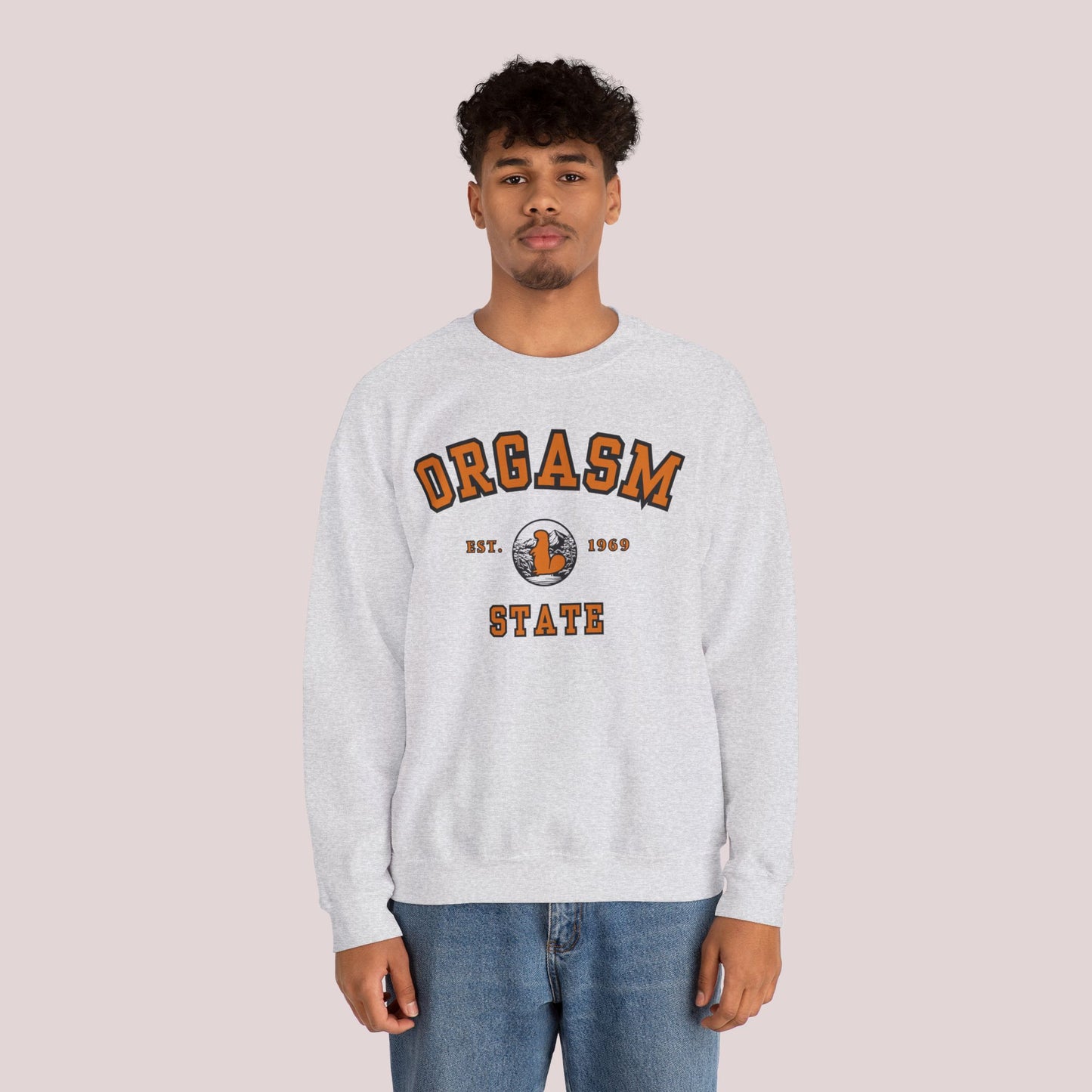 Orgasm State | University Crewneck