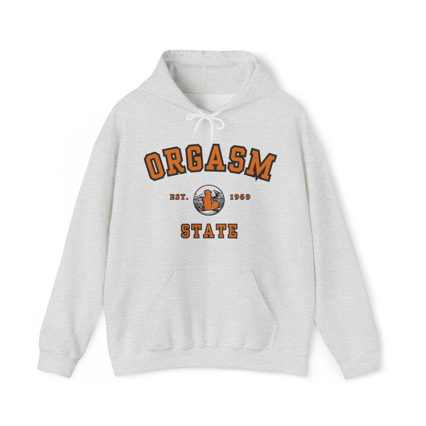 Orgasm State | University Hoodie