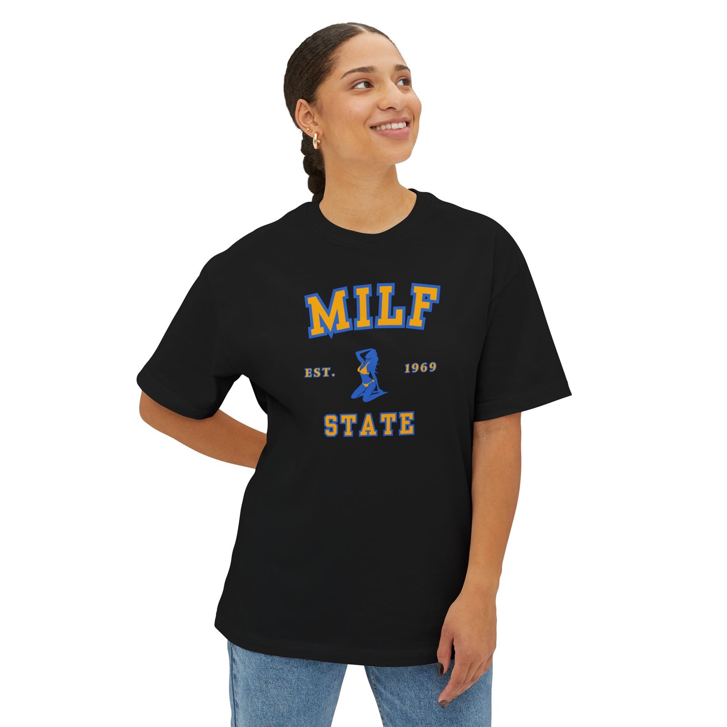 MILF State | University Boxy Tee