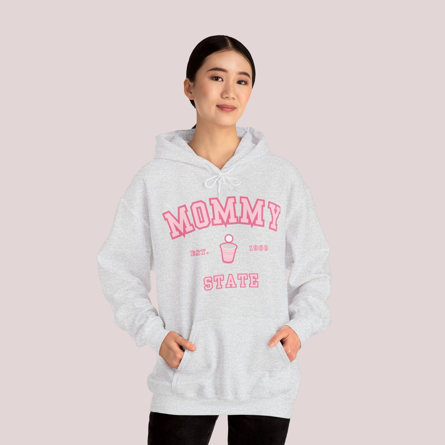 Mommy State | University Hoodie