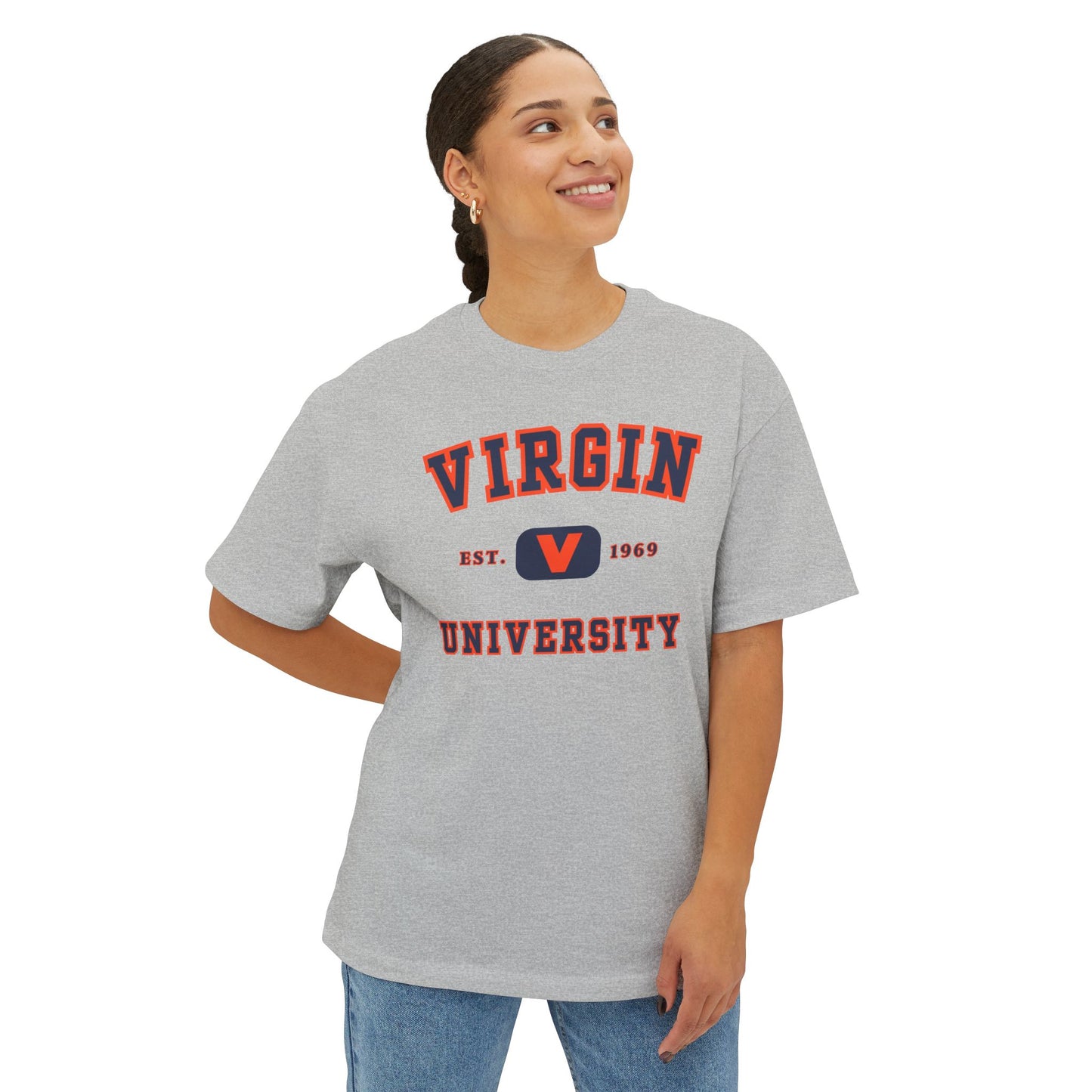 Virgin | University Boxy Tee