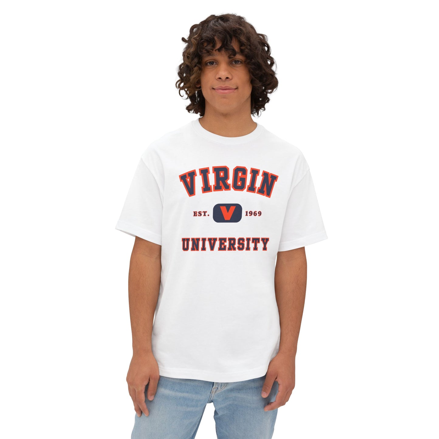 Virgin | University Boxy Tee