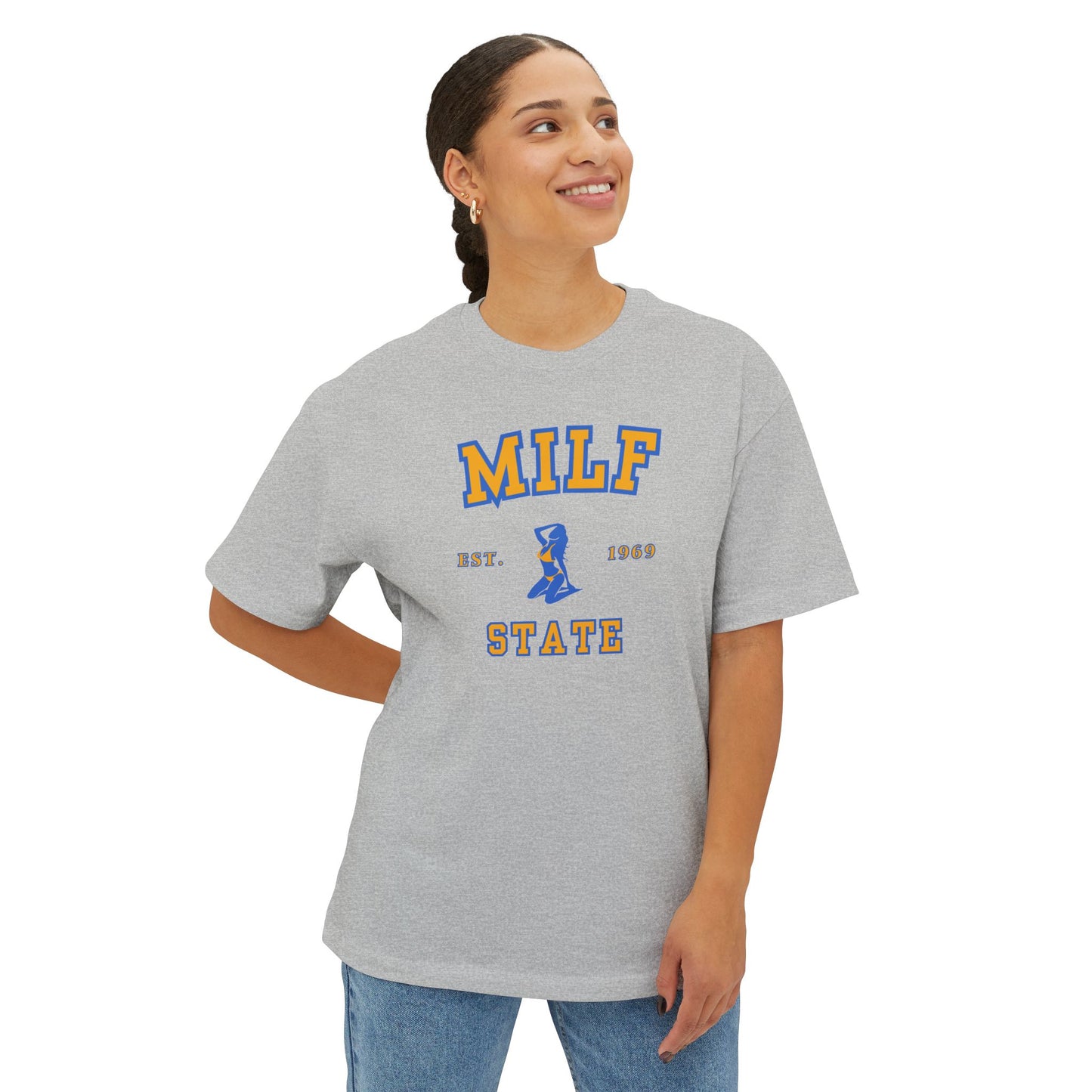 MILF State | University Boxy Tee