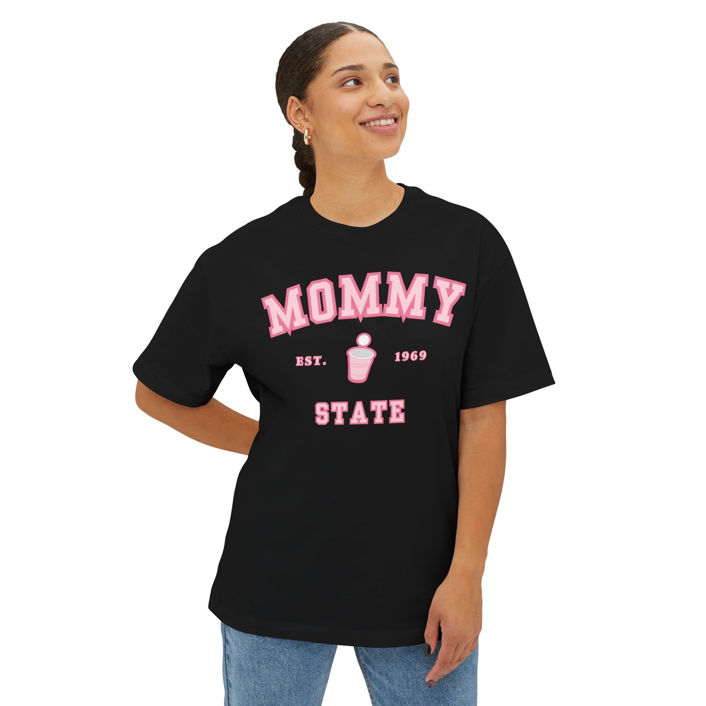 Mommy State | University Boxy Tee