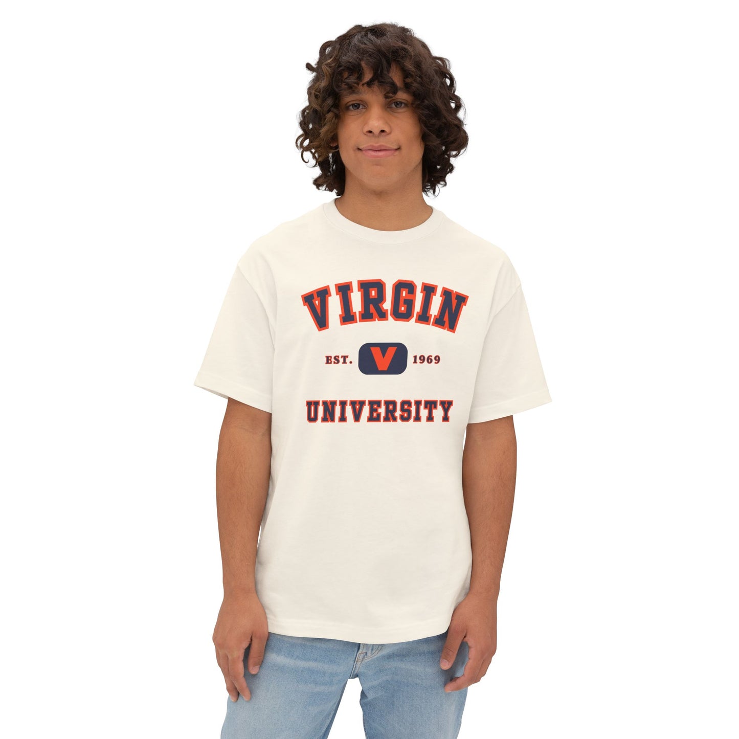 Virgin | University Boxy Tee