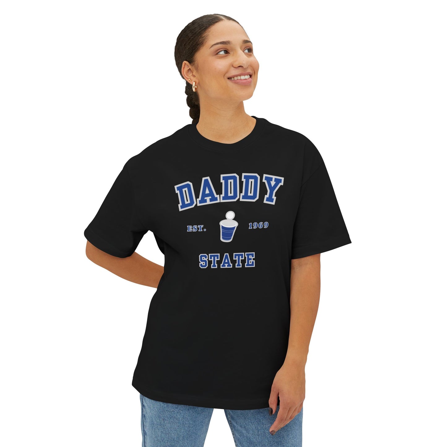 Daddy State | University Boxy Tee